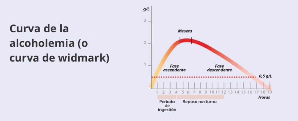 Curva de la alcoholemia